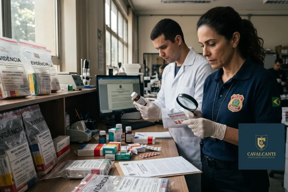 Qual a pena para Falsificação de produto terapêutico ou medicinal no Código Penal