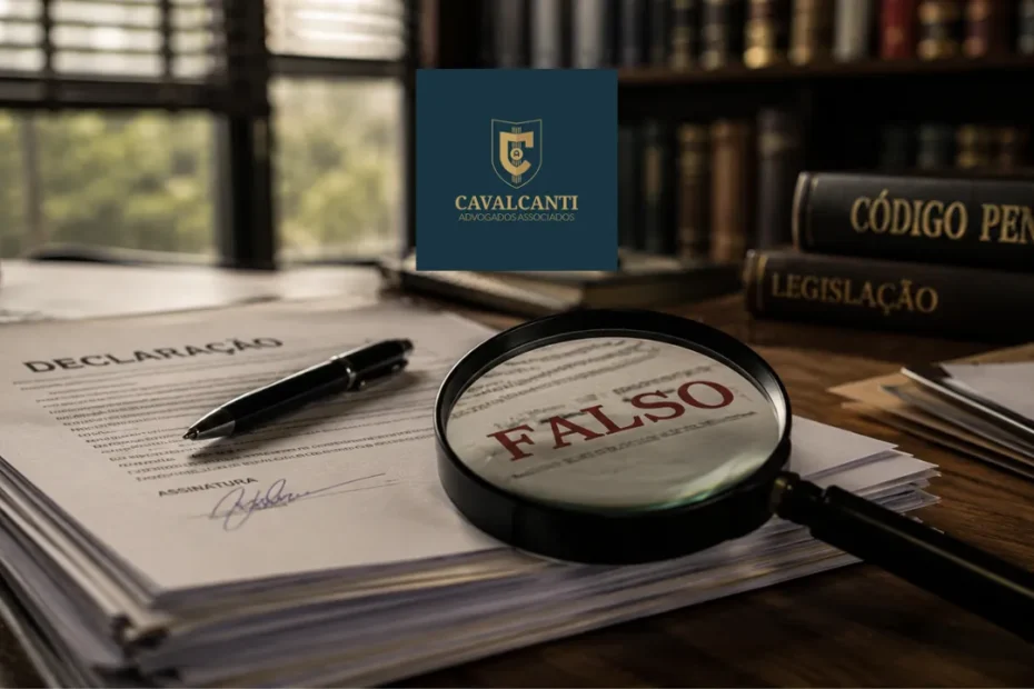 Qual a pena para falsidade ideológica no Código Penal?